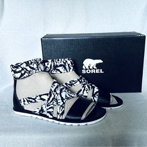 Sorel Ella Strappy Sandal New Black